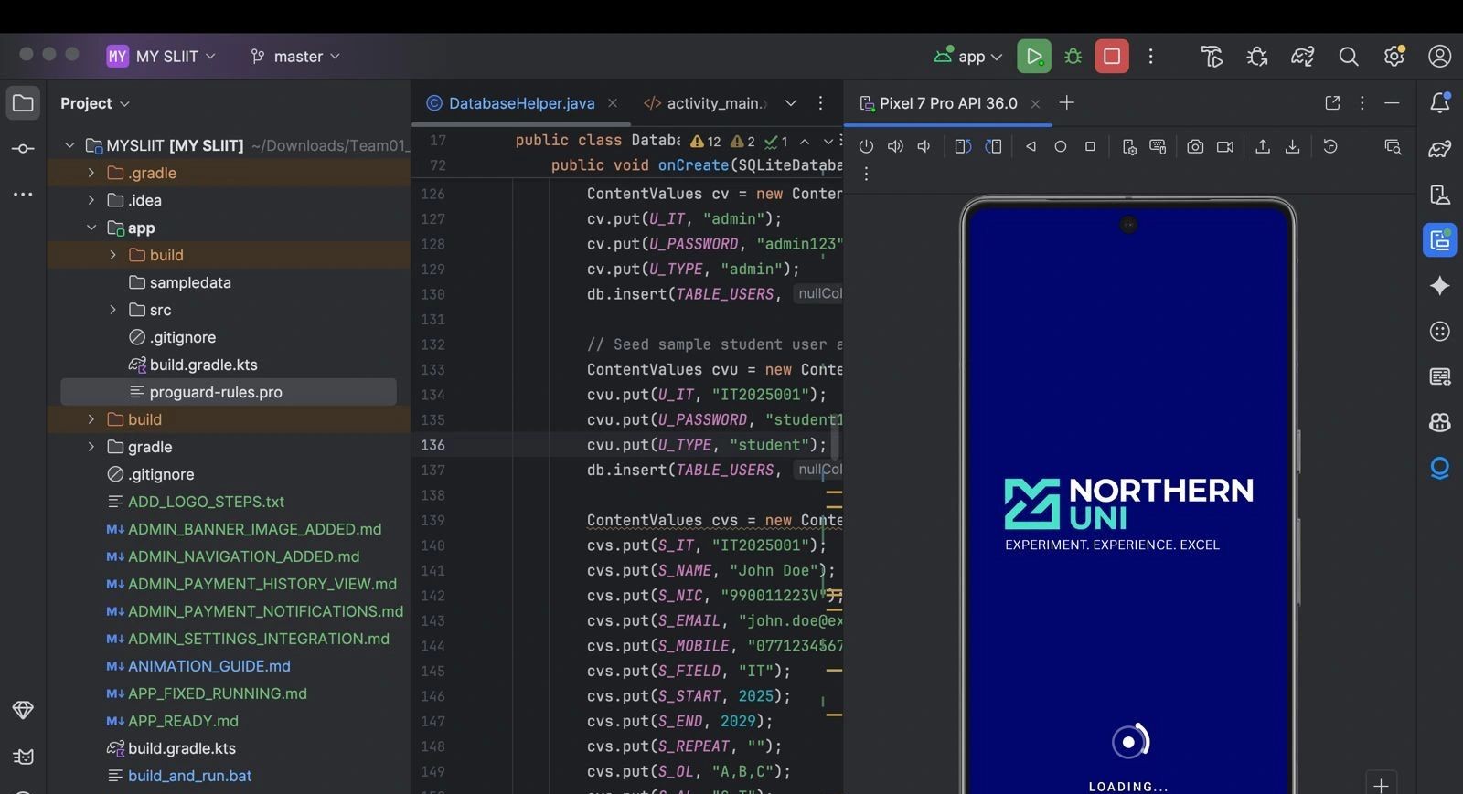 SmartHome mobile app preview